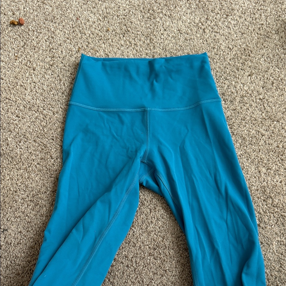womens Blue Legging